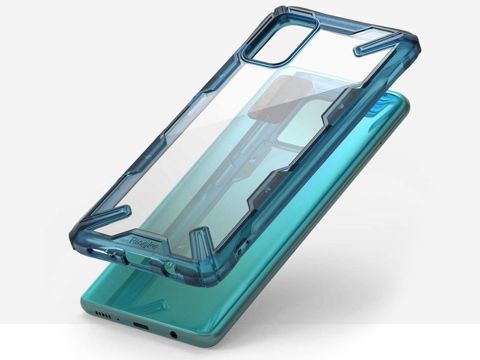 Etui Ringke Fusion X für Samsung Galaxy A51 Space Blue