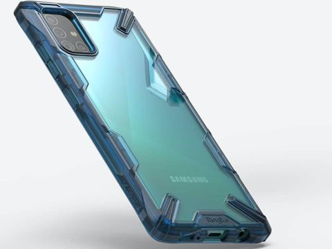 Etui Ringke Fusion X für Samsung Galaxy A51 Space Blue