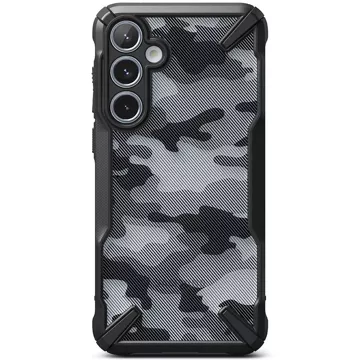 Etui Ringke Fusion X für Samsung Galaxy A55 5G Camo Black