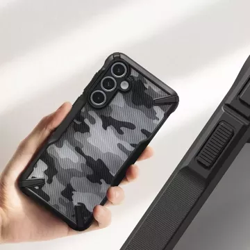 Etui Ringke Fusion X für Samsung Galaxy A55 5G Camo Black