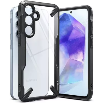 Etui Ringke Fusion X für Samsung Galaxy A55 5G Schwarz