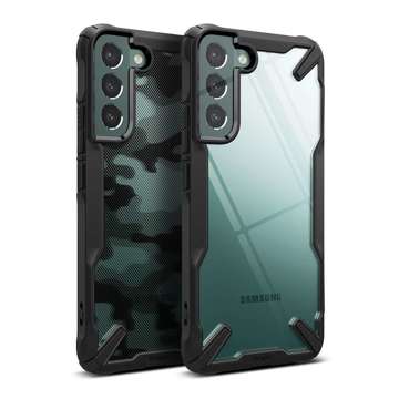 Etui Ringke Fusion X für Samsung Galaxy S22 Plus Camo Black