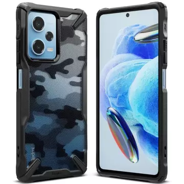 Etui Ringke Fusion X für Xiaomi Redmi Note 12 Pro 5g / Poco X5 Pro 5G Camo schwarz