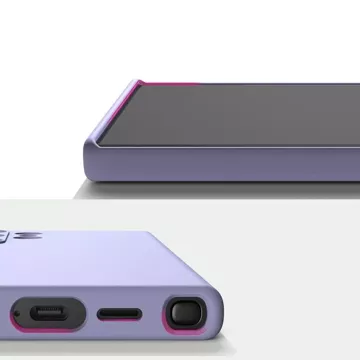 Etui Ringke Silicone Magnetic Magsafe für Samsung Galaxy S24 Ultra Lavendel