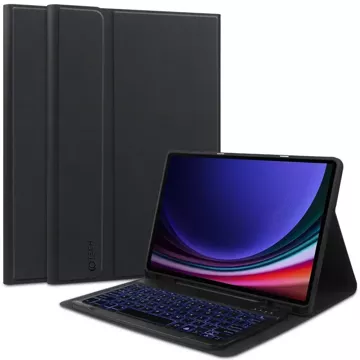 Etui SC Pen Keyboard für Samsung Galaxy Tab S9 FE Plus 12.4 X610 / X616B Schwarz