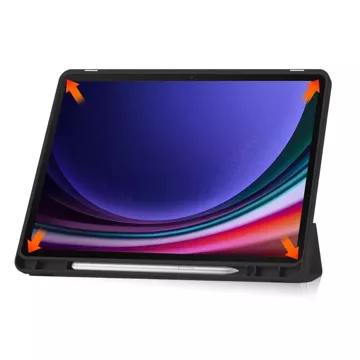 Etui SC Pen für Samsung Galaxy Tab S9 11.0 X710 / X716B Schwarz