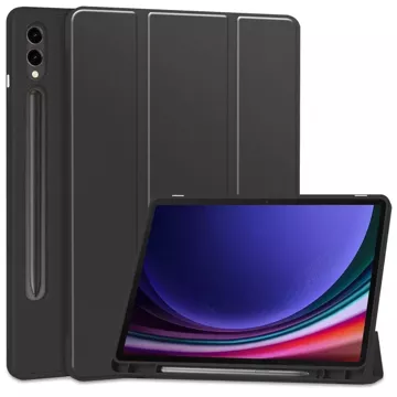 Etui SC Pen für Samsung Galaxy Tab S9 Plus 12.4 X810 / X816B Schwarz