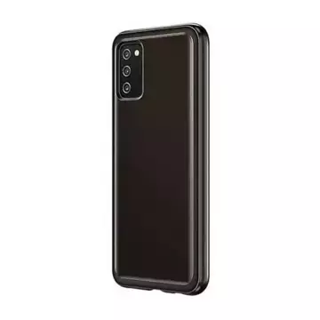 Etui Samsung EF-QA038TB für Samsung Galaxy A03s A038 Soft Clear Cover czarny/black