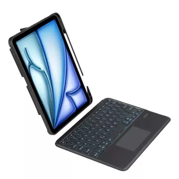 Etui Scmag Pen Keyboard für Apple iPad Air 10.9 4 / 5 / 2020-2022 / 11 6 / 2024 Schwarz