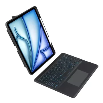 Etui Scmag Pen Keyboard für Apple iPad Air 13 2024 Schwarz