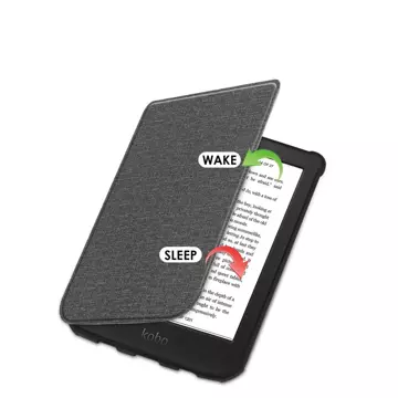 Etui SmartCase für PocketBook Color/Touch Lux 4/5/HD 3 Hellgrau
