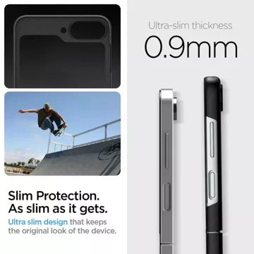 Etui Spigen AirSkin für Samsung Galaxy Z Flip 6 Aramid Black