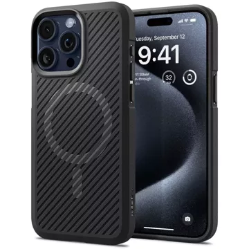 Etui Spigen Core Armor Mag für MagSafe für iPhone 15 Pro mattschwarz