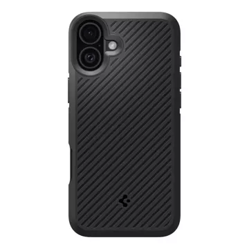 Etui Spigen Core Armor für Apple iPhone 16 Mattschwarz