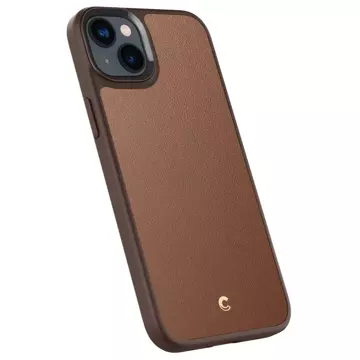 Etui Spigen Cyrill Kajuk Mag MagSafe für Apple iPhone 14 Plus Saddle Brown