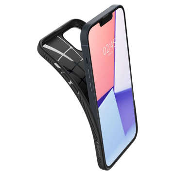 Etui Spigen Liquid Air für Apple iPhone 14 Mattschwarz