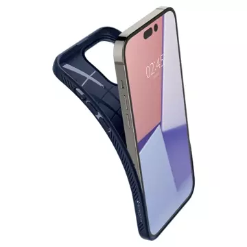 Etui Spigen Liquid Air für Apple iPhone 14 Pro Max Marineblau