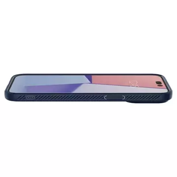 Etui Spigen Liquid Air für Apple iPhone 14 Pro Max Marineblau