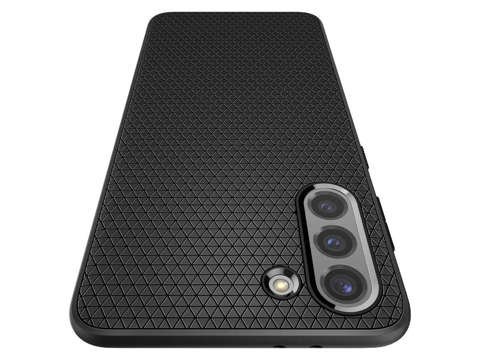 Etui Spigen Liquid Air für Samsung Galaxy S21 Mattschwarz