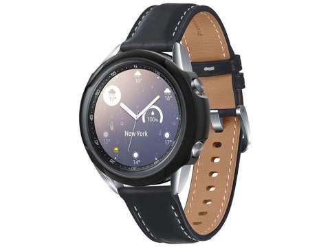 Etui Spigen Liquid Air für Samsung Galaxy Watch 3 41mm Mattschwarz