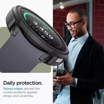 Etui Spigen Liquid Air für Samsung Galaxy Watch 6 (44 mm) mattschwarz