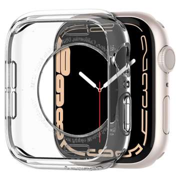 Etui Spigen Liquid Crystal für Apple Watch 4/5/6/7/SE 40/41 mm Kristallklar