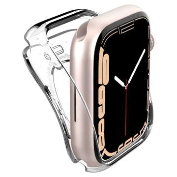 Etui Spigen Liquid Crystal für Apple Watch 4/5/6/7/SE 40/41 mm Kristallklar