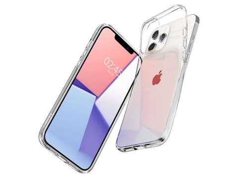 Etui Spigen Liquid Crystal für Apple iPhone 12/12 Pro 6.1 Crystal Clear