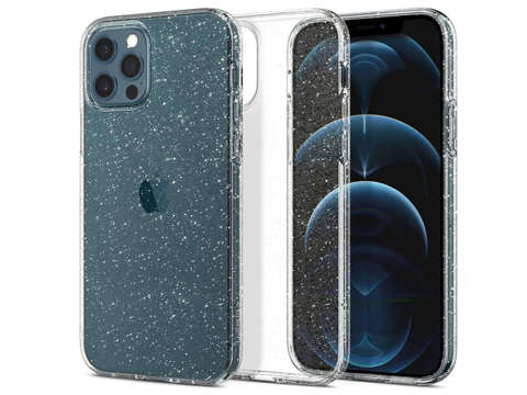 Etui Spigen Liquid Crystal für Apple iPhone 12/12 Pro Glitter Crystal