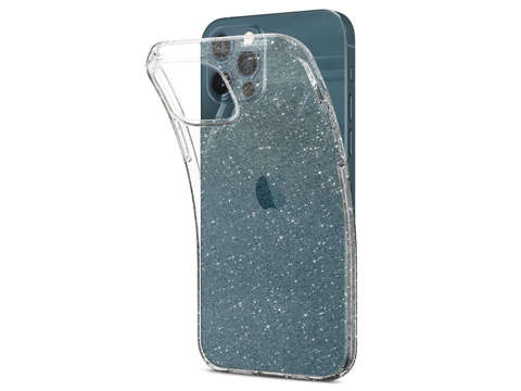 Etui Spigen Liquid Crystal für Apple iPhone 12/12 Pro Glitter Crystal