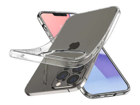 Etui Spigen Liquid Crystal für Apple iPhone 13 Pro Crystal Clear