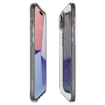 Etui Spigen Liquid Crystal für Apple iPhone 15 Plus Glitzerkristall