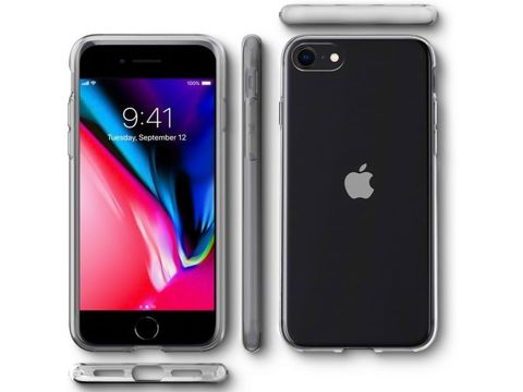 Etui Spigen Liquid Crystal für Apple iPhone 7/8/SE 2022/2020 Crystal Clear