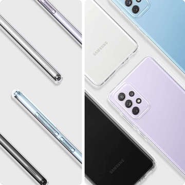 Etui Spigen Liquid Crystal für Samsung Galaxy A52s/ A52 LTE/ 5G Crystal Clear Szkło Alogy