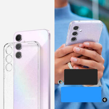 Etui Spigen Liquid Crystal für Samsung Galaxy A55 5G Glitter Crystal