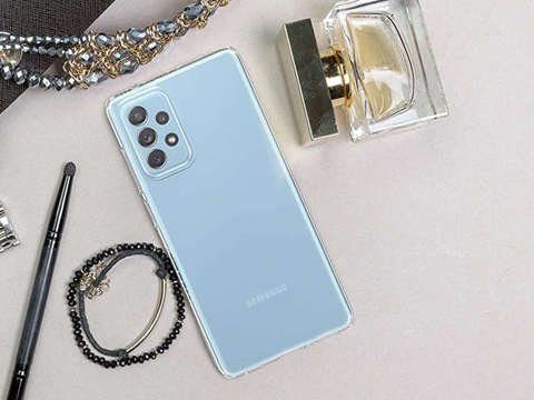 Etui Spigen Liquid Crystal für Samsung Galaxy A72 Crystal Clear