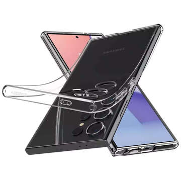 Etui Spigen Liquid Crystal für Samsung Galaxy S24 Ultra Crystal Clear