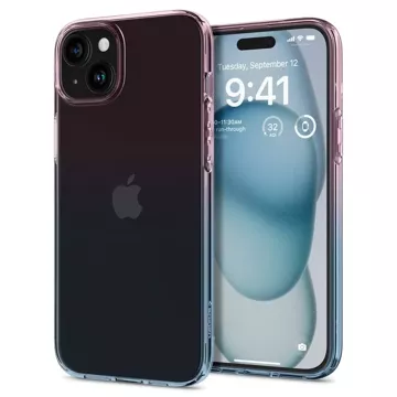 Etui Spigen Liquid Crystal für iPhone 15 Abstufung Pink