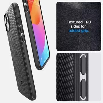 Etui Spigen Mag Armor Magsafe für Apple iPhone 15 Mattschwarz