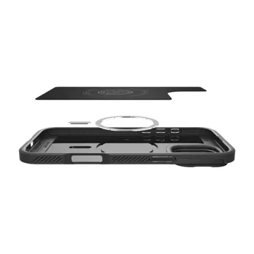 Etui Spigen Optik Armor Mag MagSafe für Apple iPhone 16 Pro Max Schwarz