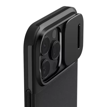 Etui Spigen Optik Armor Mag MagSafe für Apple iPhone 16 Pro Max Schwarz