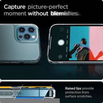 Etui Spigen Quartz Hybrid für Apple iPhone 12 Pro Max Mattklar