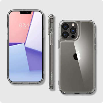 Etui Spigen Quartz Hybrid für Apple iPhone 13 Pro Crystal Clear