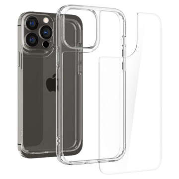 Etui Spigen Quartz Hybrid für Apple iPhone 13 Pro Crystal Clear