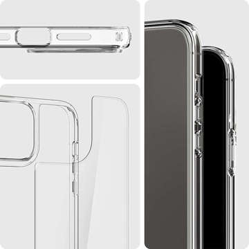 Etui Spigen Quartz Hybrid für Apple iPhone 13 Pro Crystal Clear