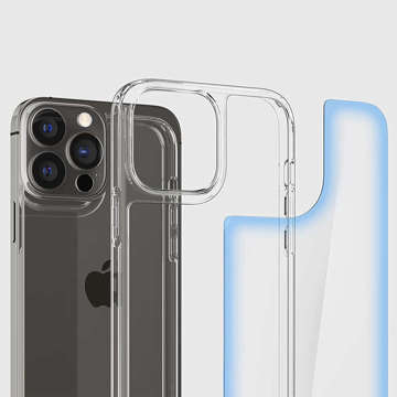 Etui Spigen Quartz Hybrid für Apple iPhone 13 Pro Crystal Clear