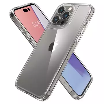 Etui Spigen Quartz Hybrid für Apple iPhone 14 Pro Max Crystal Clear