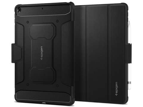 Etui Spigen Rugged Armor Pro Pencil für Apple iPad 10.2 2019/2020/2021 7/8/9Gen Schwarz