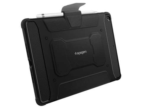 Etui Spigen Rugged Armor Pro Pencil für Apple iPad 10.2 2019/2020/2021 7/8/9Gen Schwarz