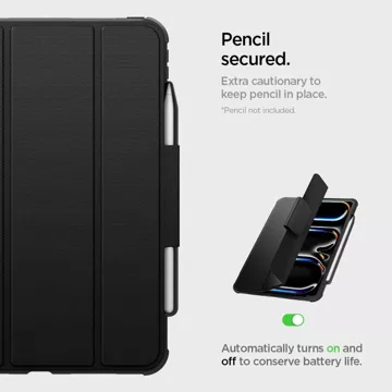 Etui Spigen Rugged Armor „Pro“ für Apple iPad Pro 11 5 / 2024 Schwarz